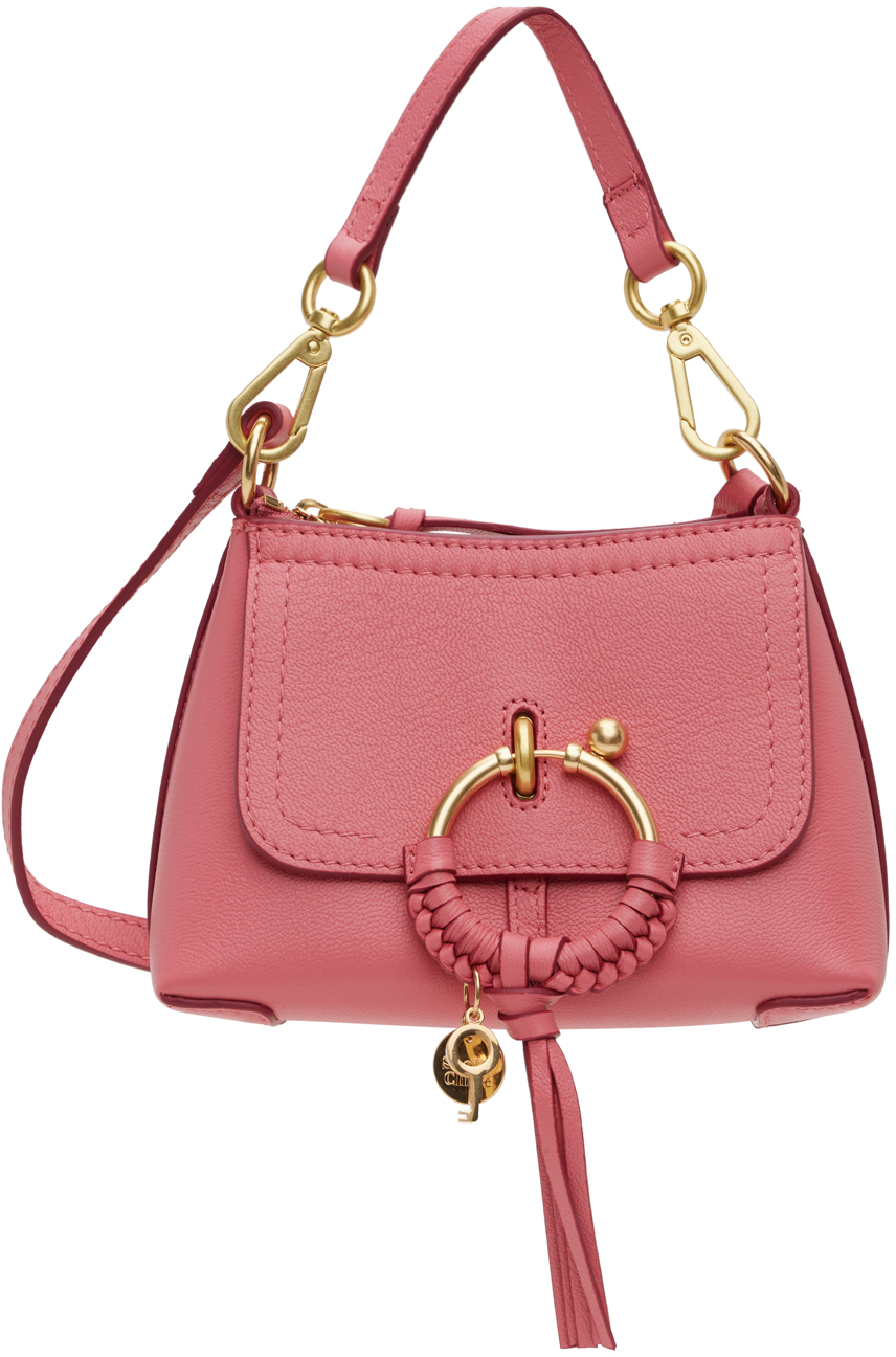Shop See By Chloé Pink Joan Mini Bag In 6o1 Pushy Pink