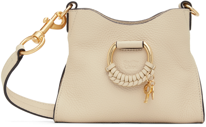 See by Chloé Beige Joan Top Handle Bag