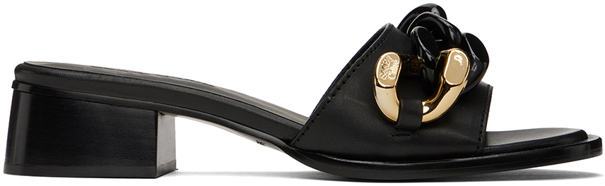 Black Monyca Mules by See by Chloé on Sale