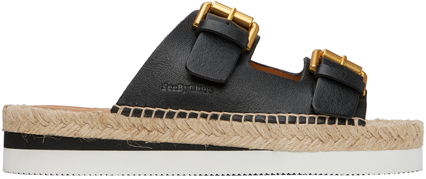 See by sale chloe black espadrilles