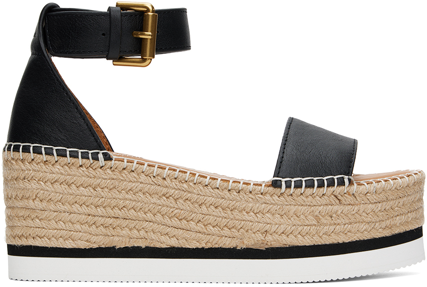 Flat platform hot sale espadrille sandals