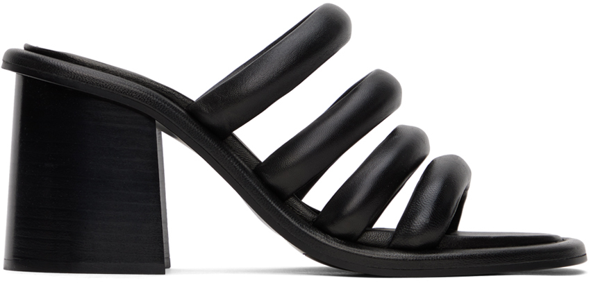 Shop See By Chloé Black Suzan Heeled Sandals In 001-black