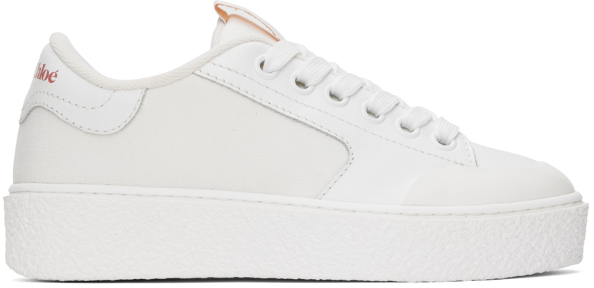 【関税込み】See by Chloe ホワイト Hella スニーカー See by Chloéのホワイト Hella スニーカーがセール中
