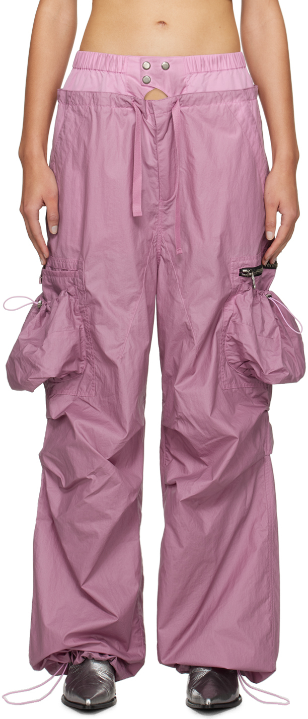 Pink Balloon Cargo Pants