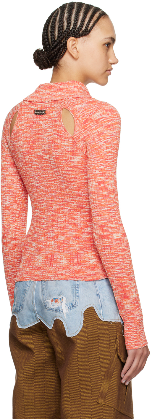 Andersson Bell Rozy Cardigan In Orange
