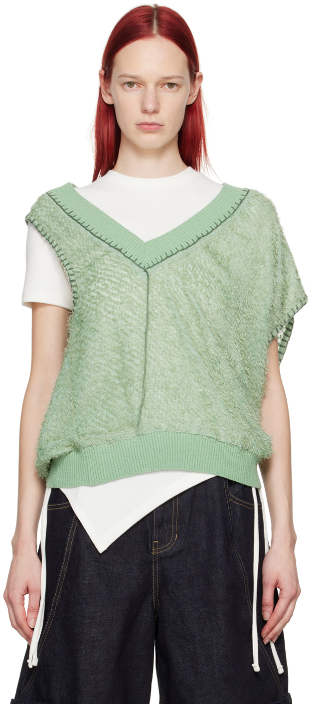 トップス ANDERSSON BELL * SUSTAINABLE KNIT VEST Andersson bell sweater vest