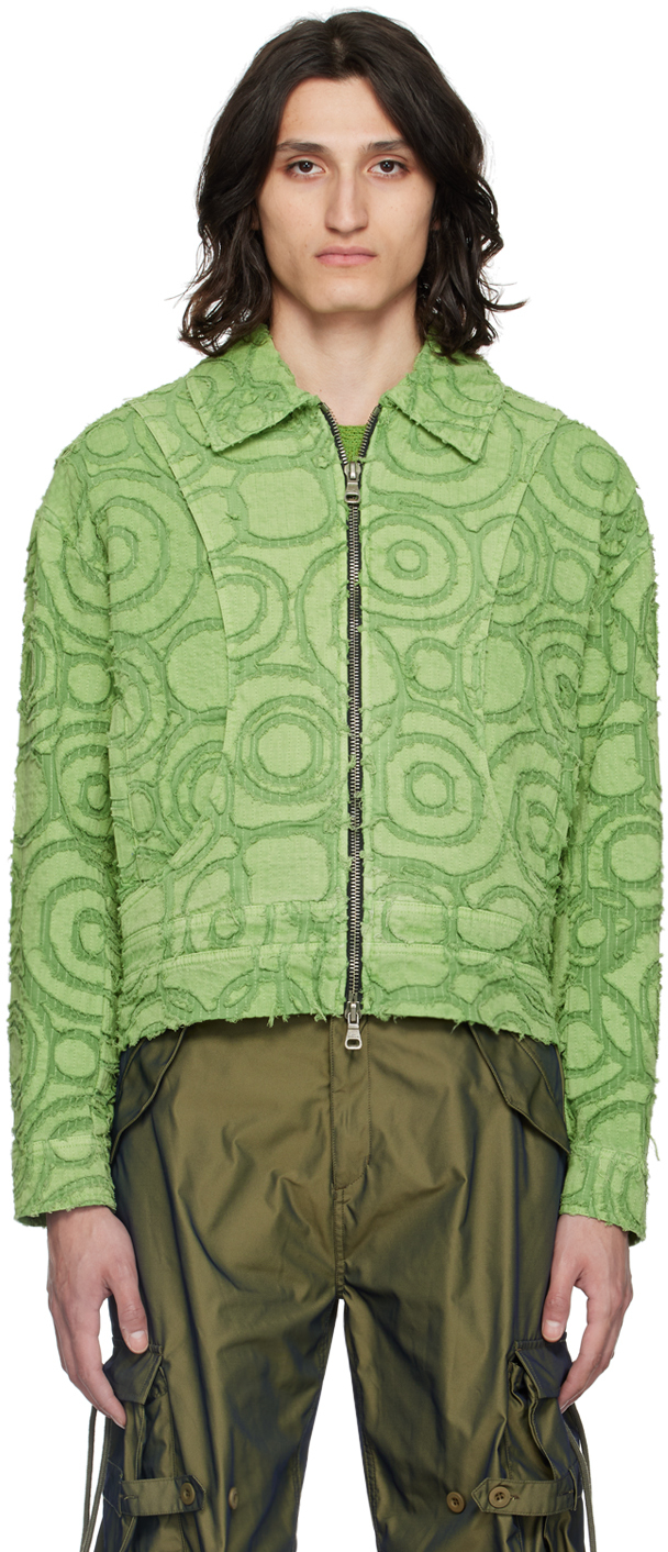 Green Burn Out Jacket