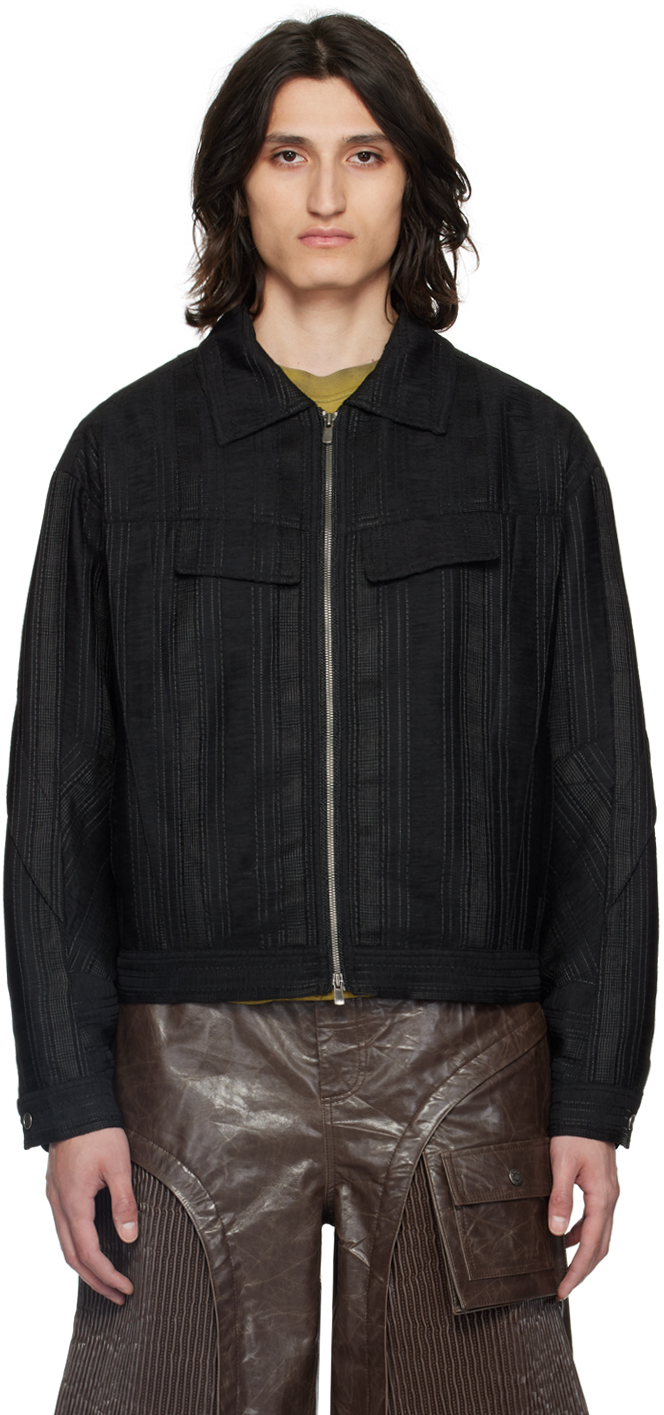 Shop Andersson Bell Black Fabrian Jacket