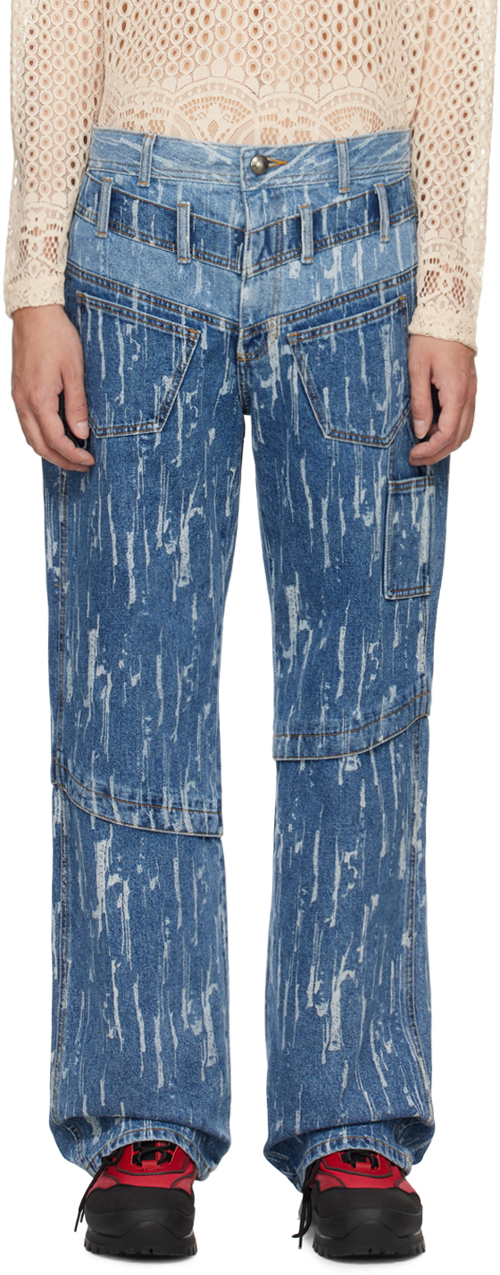 Andersson Bell Blue Layered Jeans