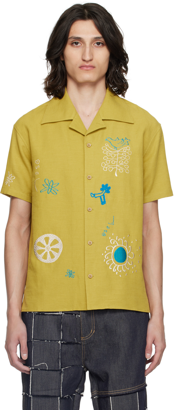 Shop Andersson Bell Yellow April Shirt