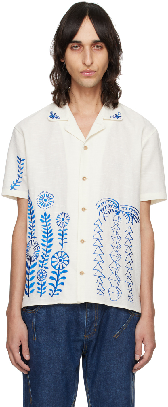 Andersson Bell: Off-White May Embroidery Shirt | SSENSE