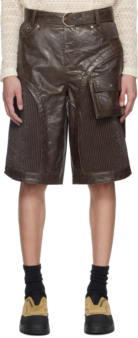 パンツ ADSB Sunbird Panel Leather Short Pants SUNBIRD PANEL LEATHER SHORT PANTS apa701m(GREY) – Andersson Bell