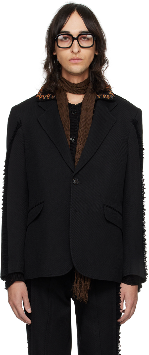 Andersson Bell: Black Hampton Blazer | SSENSE Canada