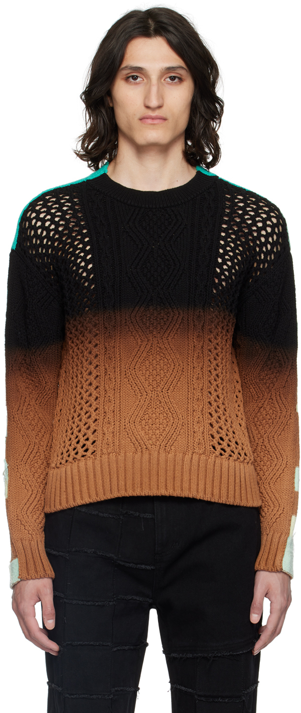 Shop Andersson Bell Black Intarsia Sweater