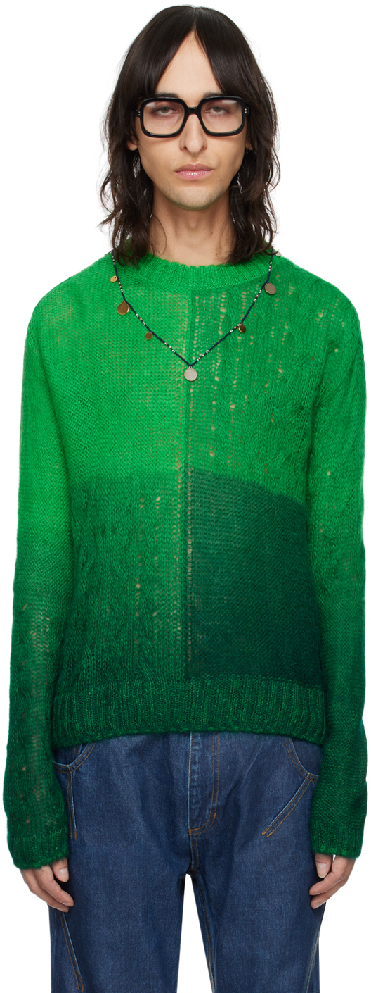 お歳暮 人気 オシャレ Sweater Foresk Green by Sale on Bell Andersson トップス