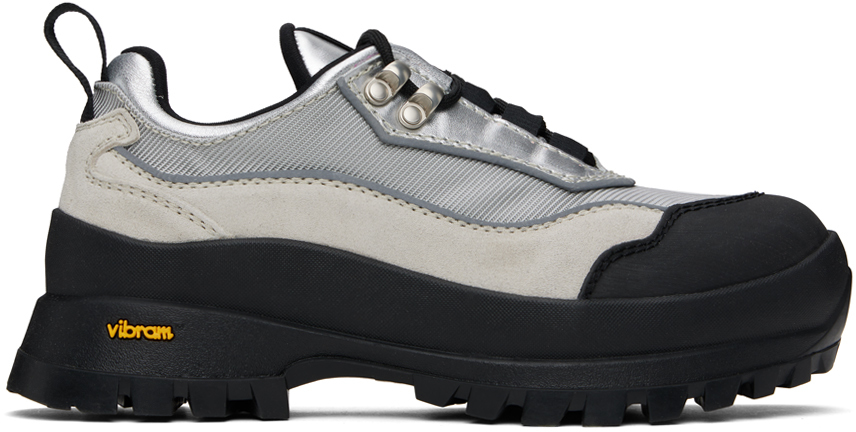 Silver Aaron Trail Sneakers