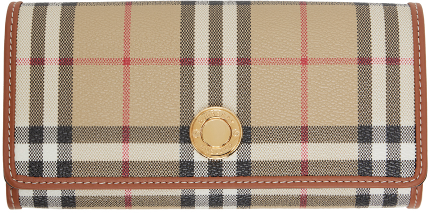 Burberry Beige Fabric Wallet main image 0
