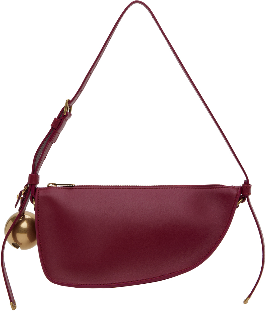 Burberry Mini Shield Sling Leather Shoulder Bag In Ripple
