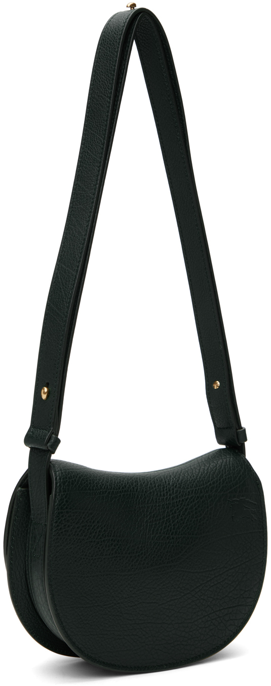 Burberry Green Mini Rocking Horse Bag In Vine