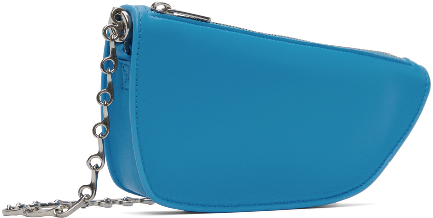 Burberry Micro Shield Sling Shoulder Bag In Turquoise