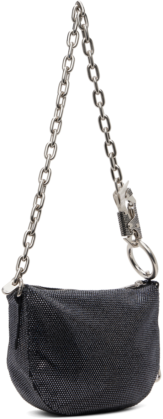 BURBERRY BLACK MINI KNIGHT BAG 