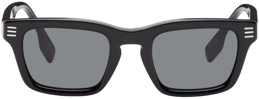 Burberry Black Square Sunglasses In 300187 Black