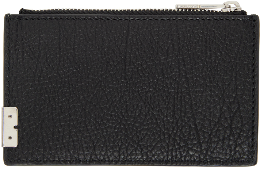 Black Zip Card Holder