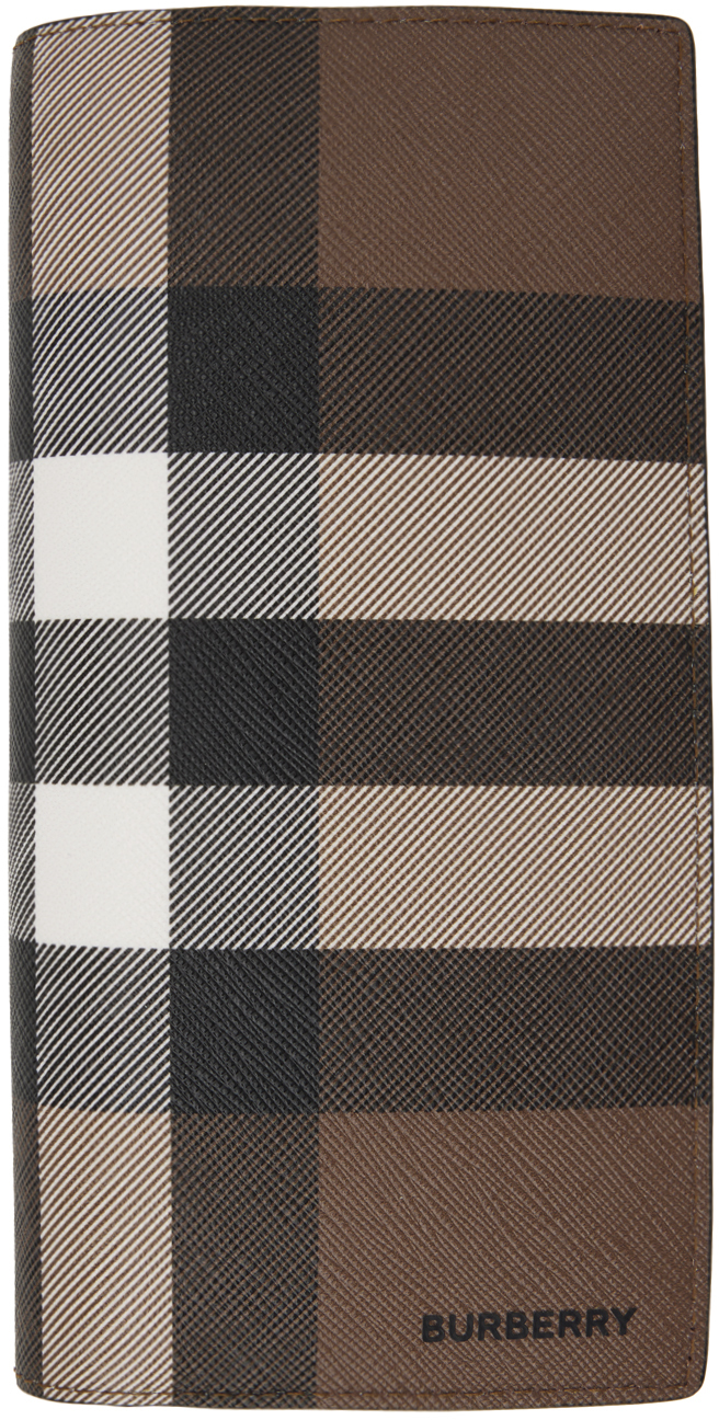 Burberry Brown Check Wallet