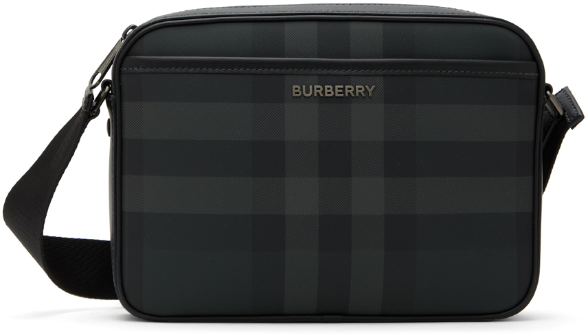 Burberry Gray Muswell Bag In Charcoal