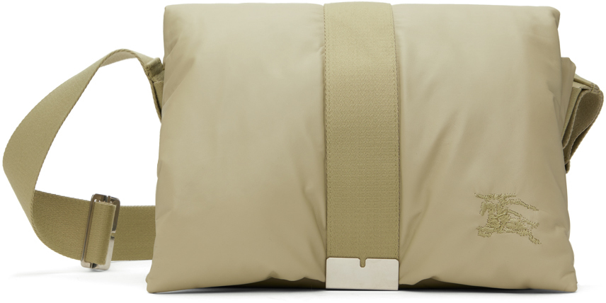 Burberry Beige Pillow Bag In Hunter
