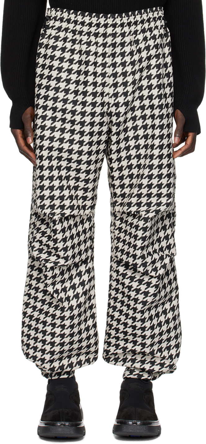 Pantalon De Cuisine HERVE En Coton Gris Pied De Poule - SNV - 8