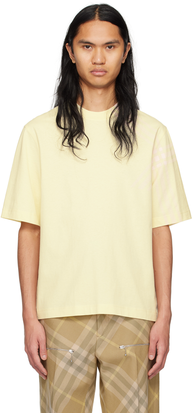 Yellow Check T-Shirt