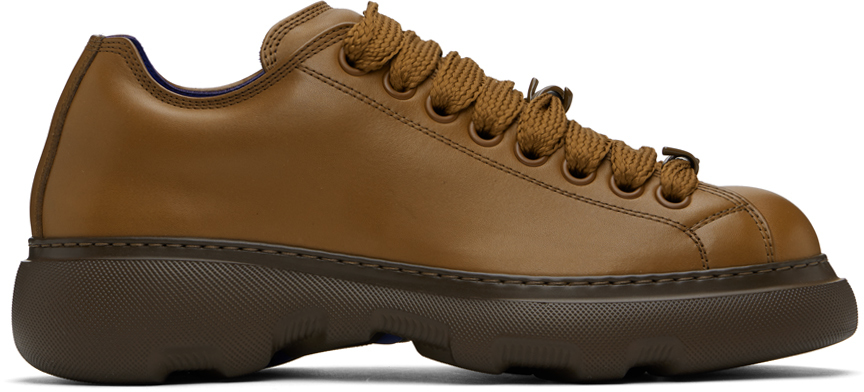 Brown Leather Ranger Sneakers