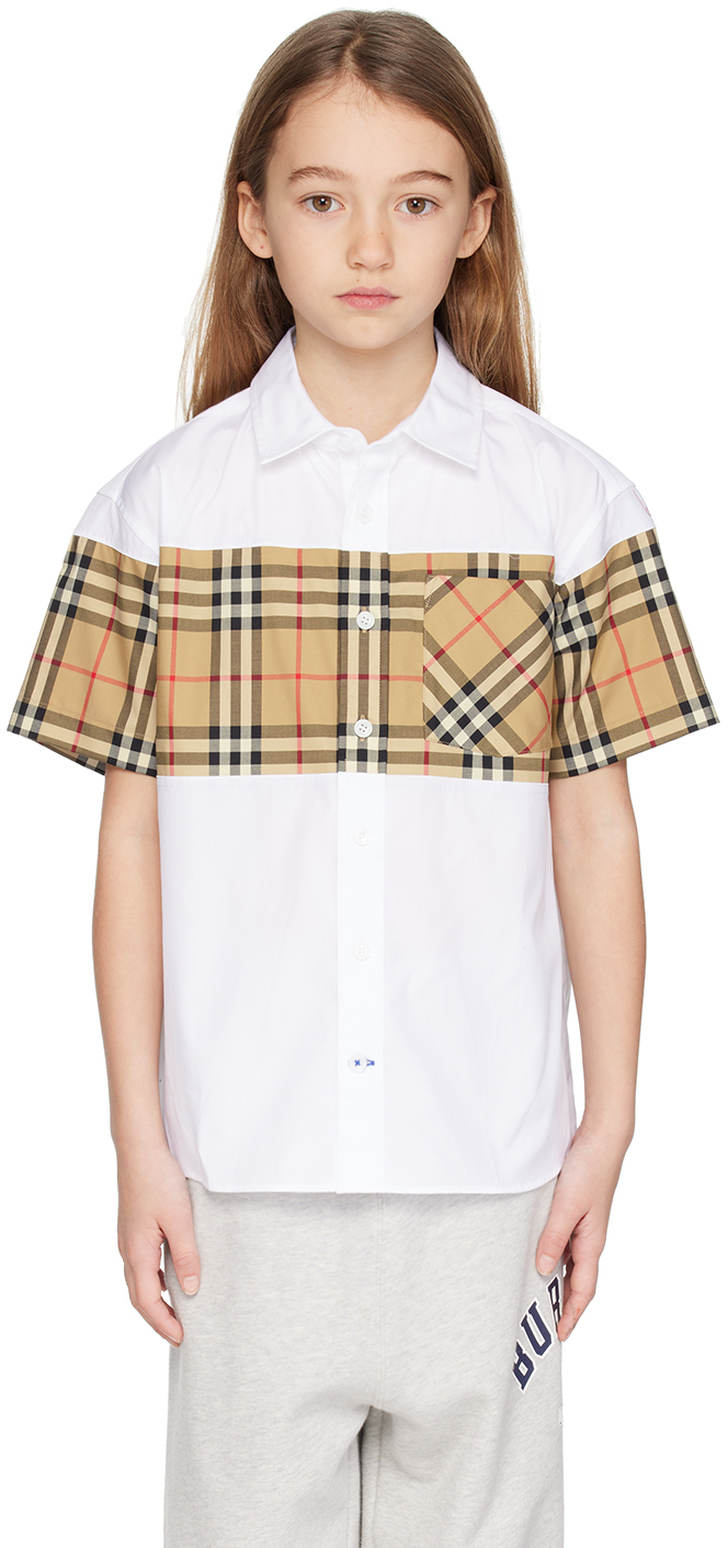 Burberry store girls shirt