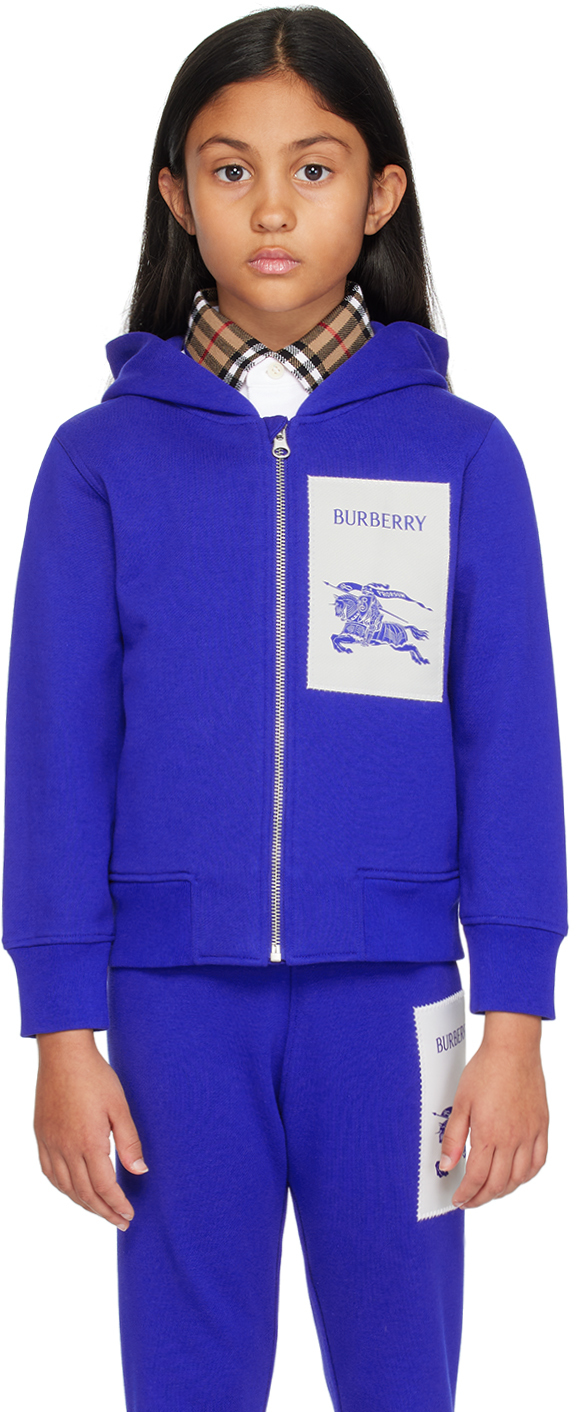 Burberry hoodie kids store purple