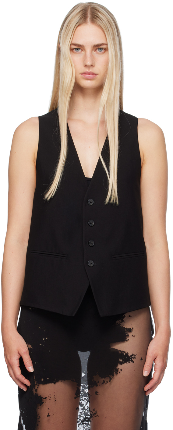 Black Classic Waistcoat