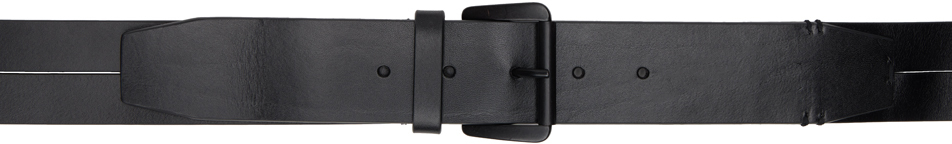 Shop Ann Demeulemeester Black Bida Belt