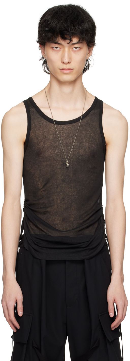 Ann Demeulemeester　犬タンクトップ Ann Demeulemeester犬タンクトップ