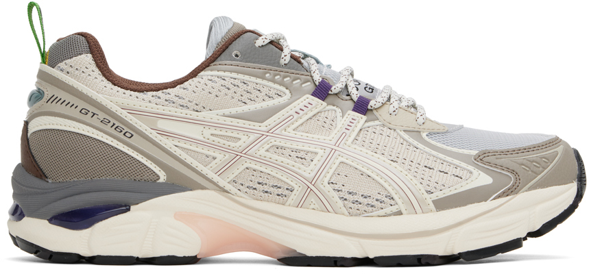 Wood Wood Beige & Taupe Asics Edition Gt-2160 Sneakers In 1203a426-100