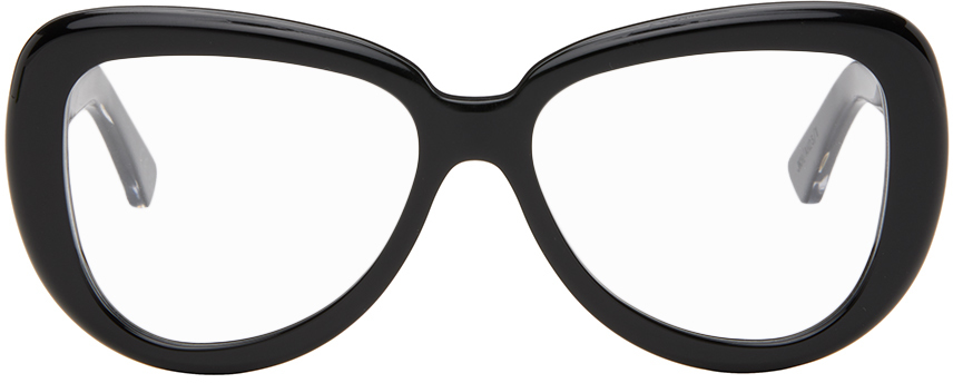 Marni Black Retrosuperfuture Edition Elephant Island Glasses In Nero
