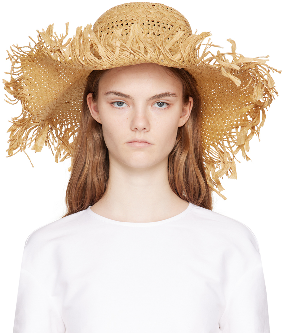 【関税込み】Marni タン ビーチハット Marniのタン ビーチハットがセール中