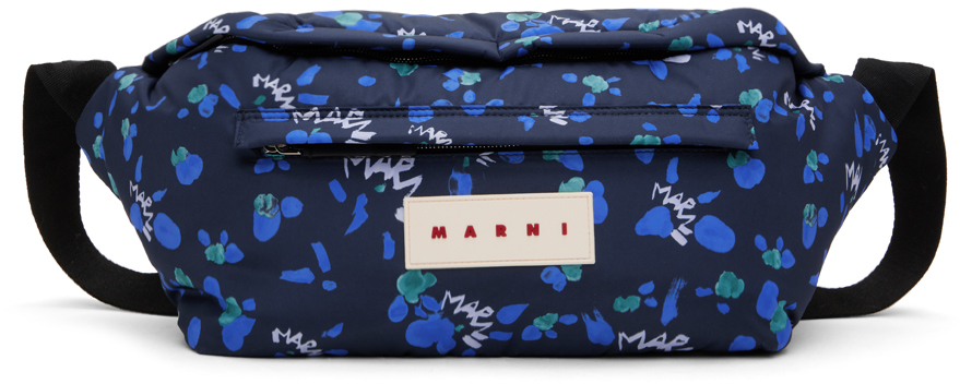 Blue Large Marsupio Pouch