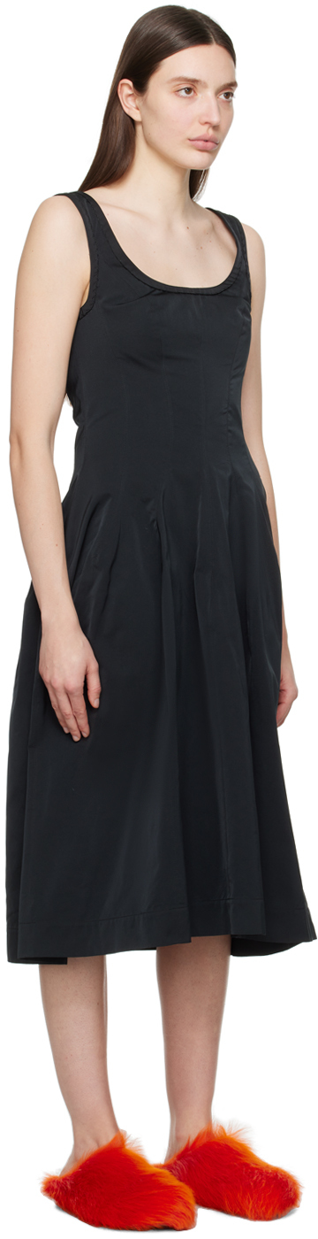 Marni Black Scoop Neck Midi Dress | Smart Closet