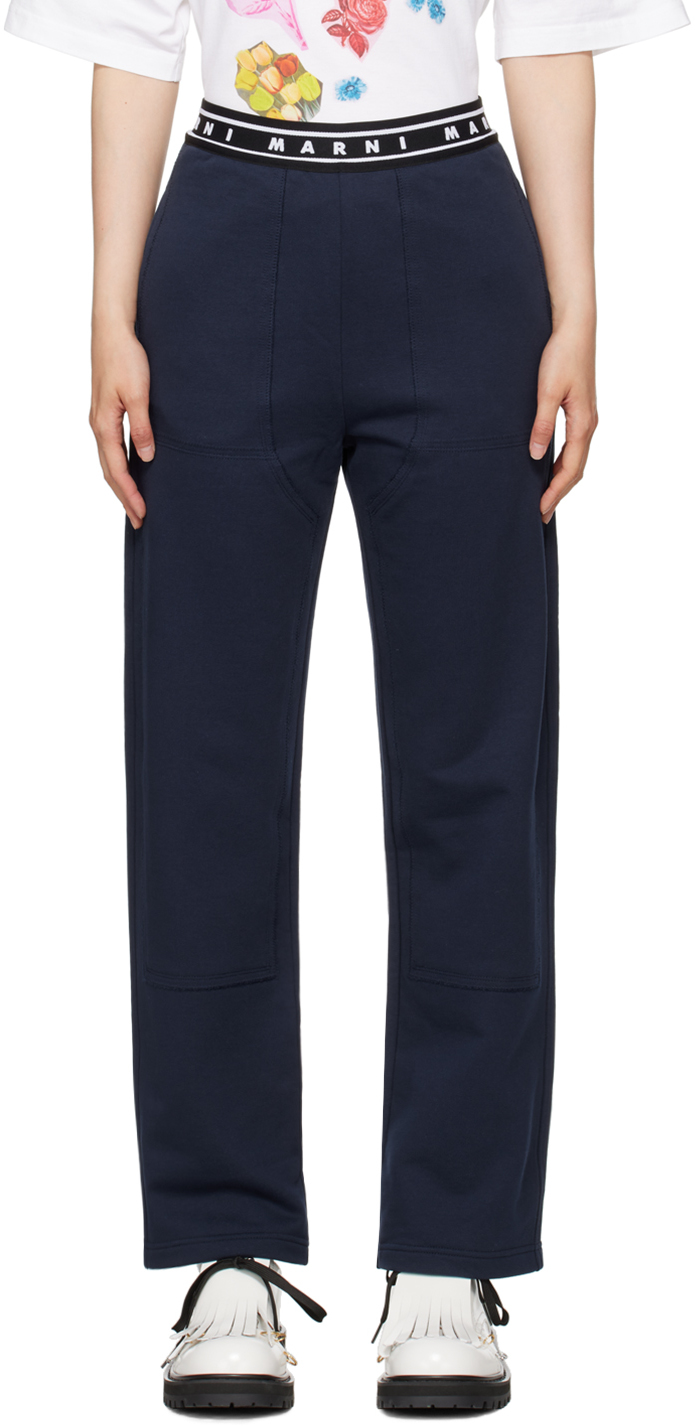 Navy Pocket Trousers