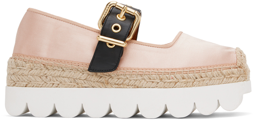 Marni Mary Jane Shoes In Pink Sand