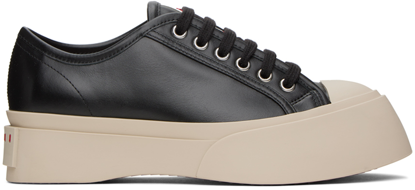 Shop Marni Black Pablo Sneakers In 00n99 Black