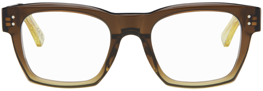 Brown & Yellow Abiod Glasses