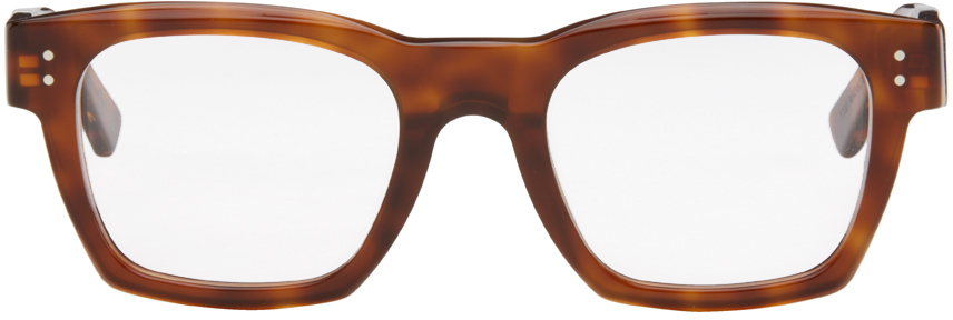 Marni Tortoiseshell Abiod Glasses In Blonde Havana