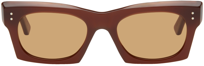 Marni Brown Edku Sunglasses In Kobicha
