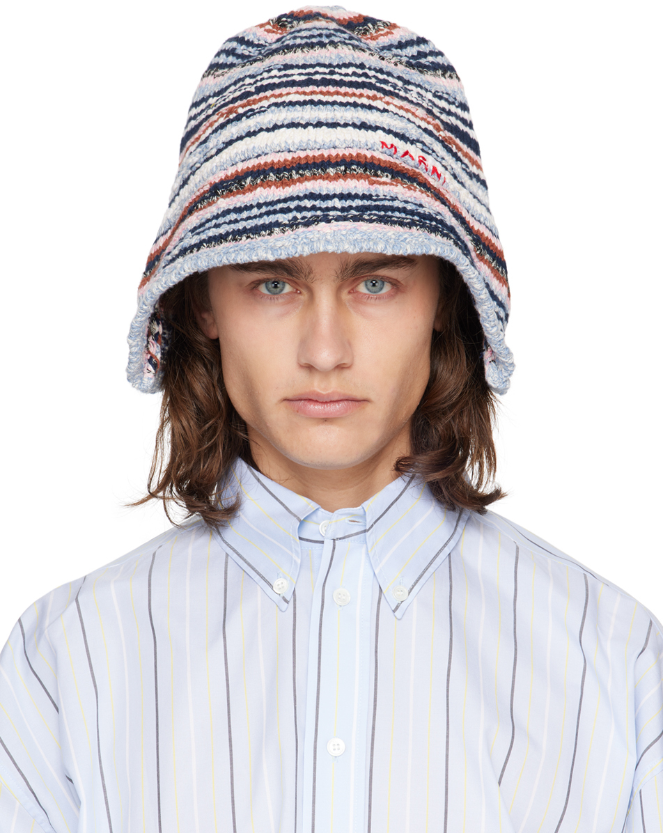 Multicolor Embroidered Bucket Hat